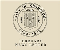 The Cranston Corner February News Letter